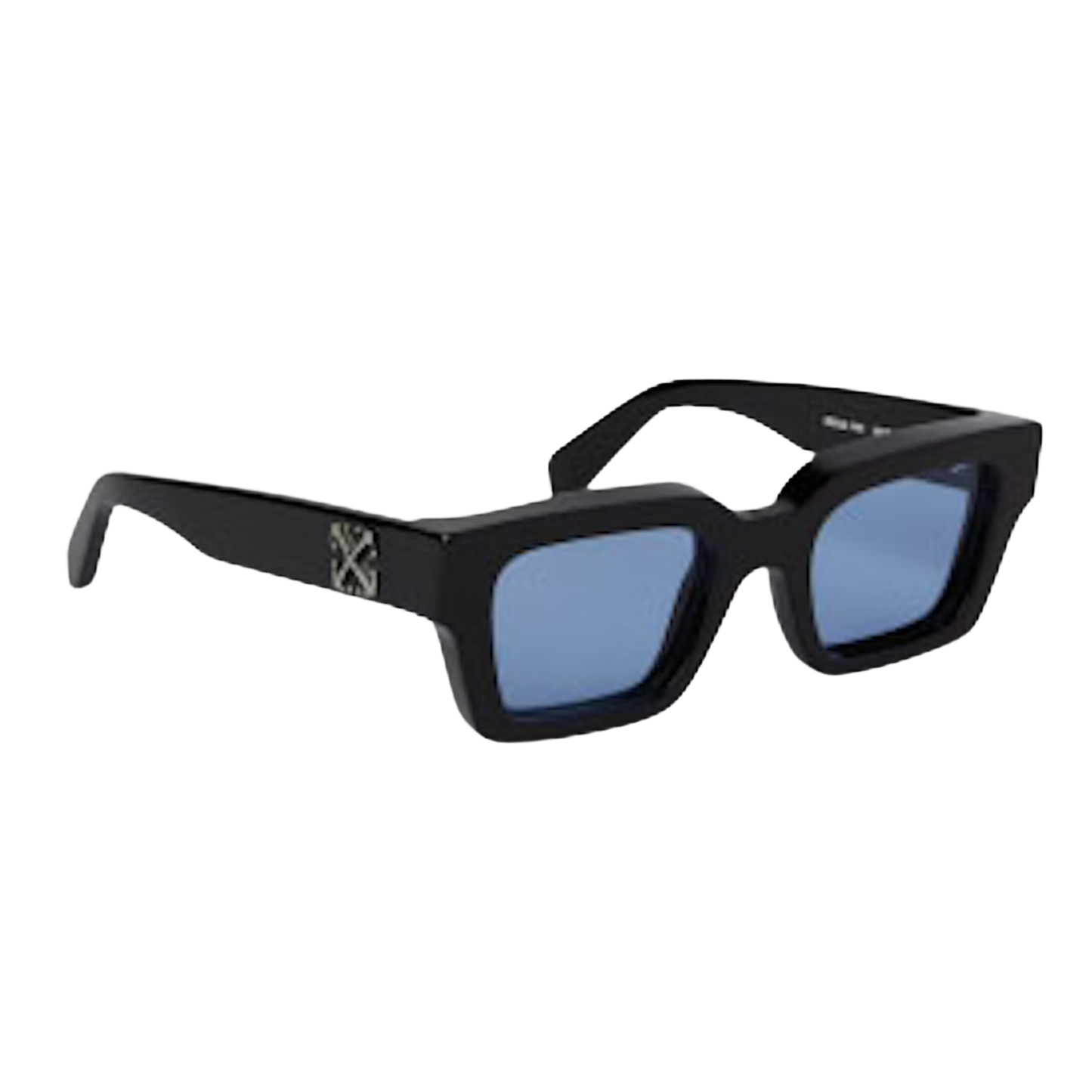 Off-White Sunglasses Virgil Black Light Blue