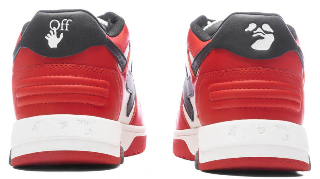Off-White Out of Office Low Black White Red (2022)