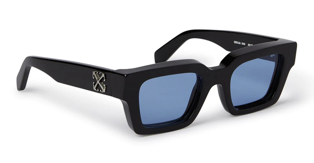 Off-White Sunglasses Virgil Black Light Blue