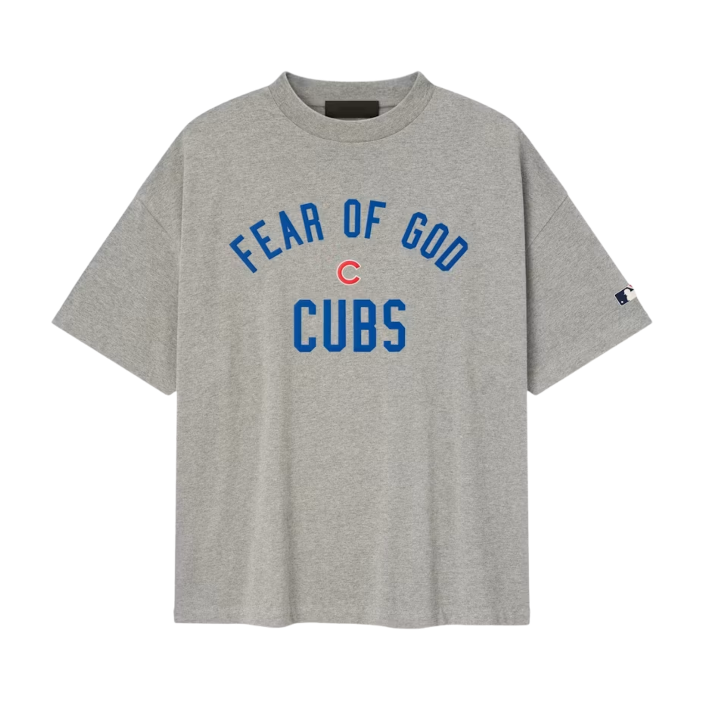Fear of God Essentials Cubs 90's Tee Concrete Heather
