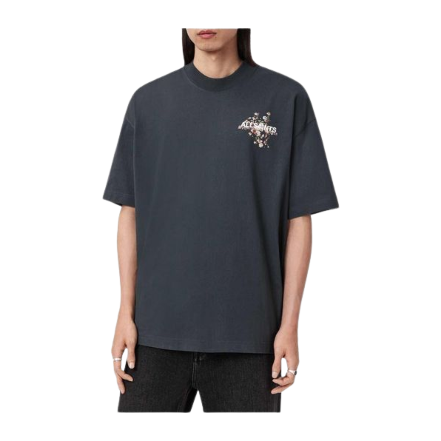 ALLSAINTS Valen Logo Floral T-Shirt