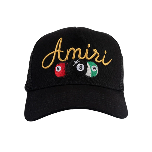 AMIRI Billiards Trucker Hat
