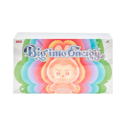 Pop Mart Labubu The Monsters Big into Energy Series Vinyl Plush Pendant Sealed Case