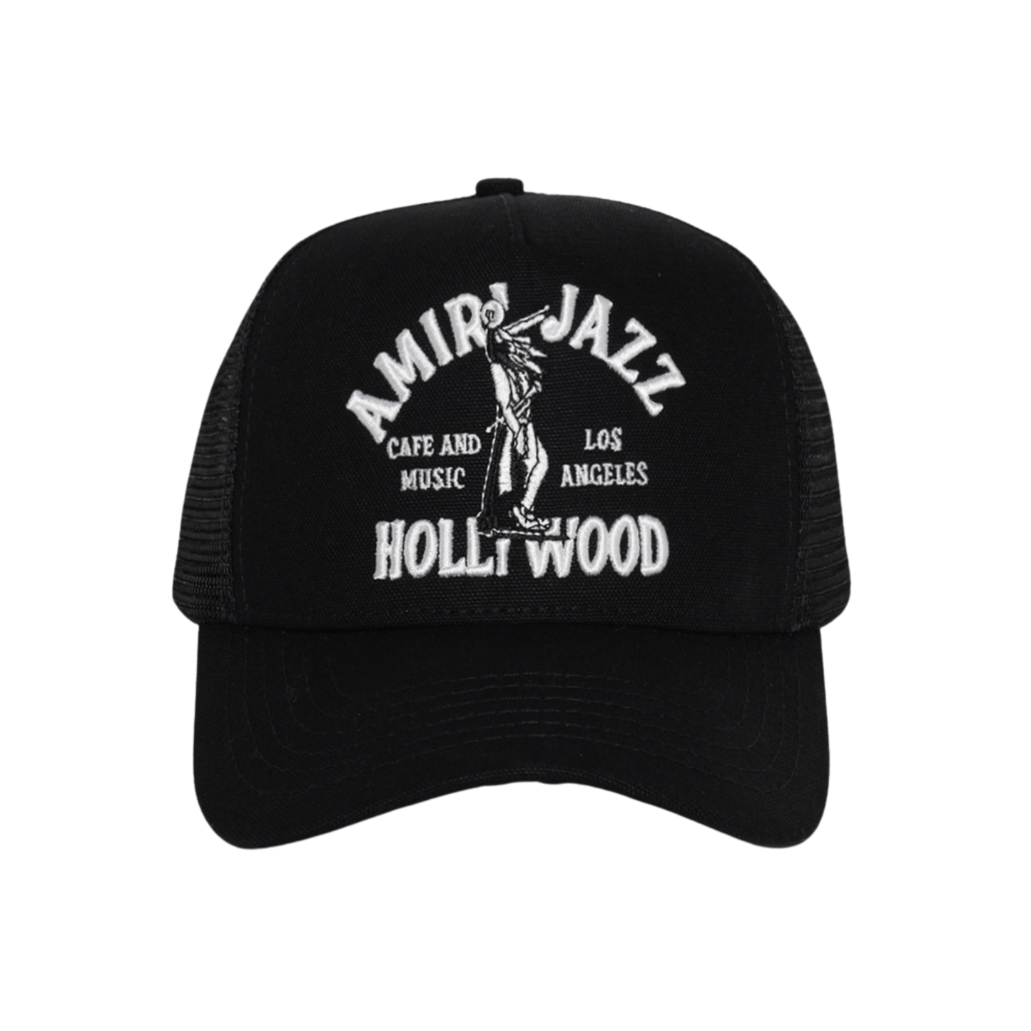 AMIRI Jazz Wolf Trucker Hat