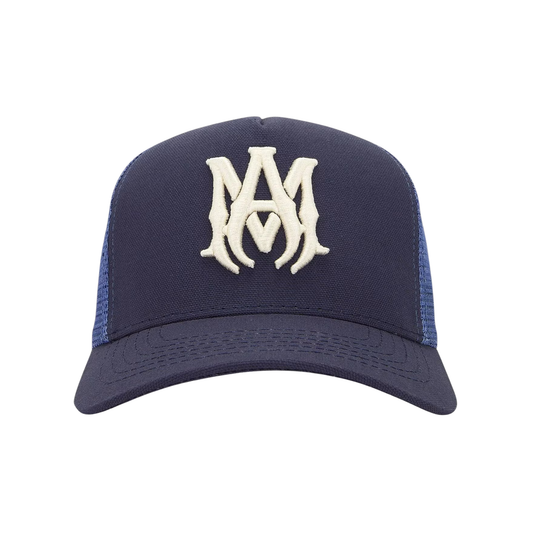 Amiri Ma Trucker Hat 'Navy White'