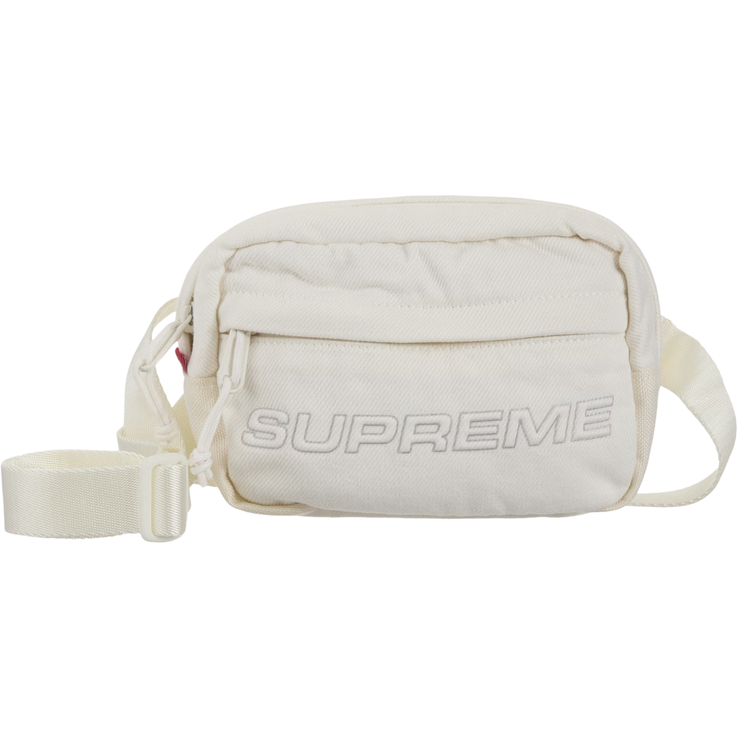 Supreme Denim Mini Shoulder Bag White