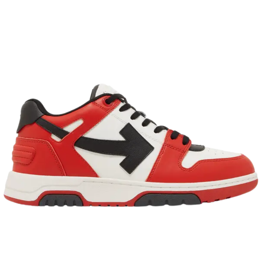 Off-White Out of Office Low Black White Red (2022)