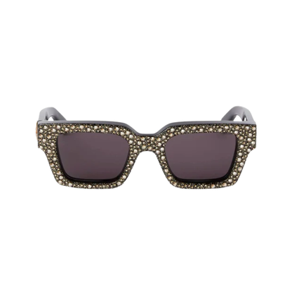 Off-White Sunglasses Virgil Black Gold