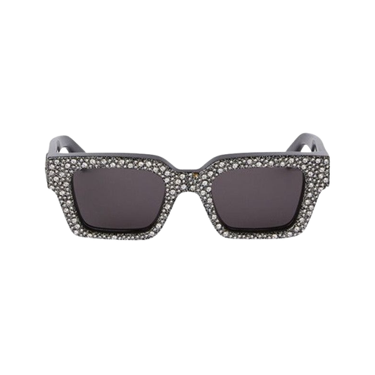Off-White Sunglasses Virgil Black Silver