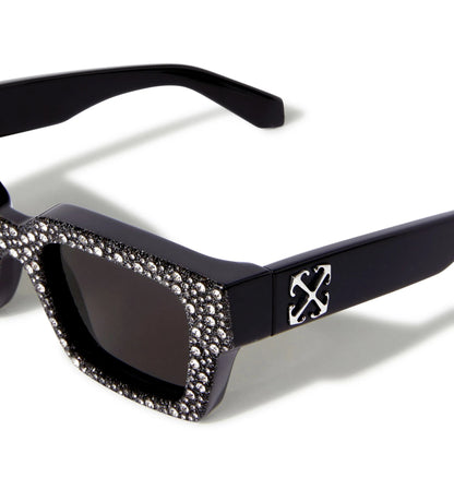 Off-White Sunglasses Virgil Black Silver