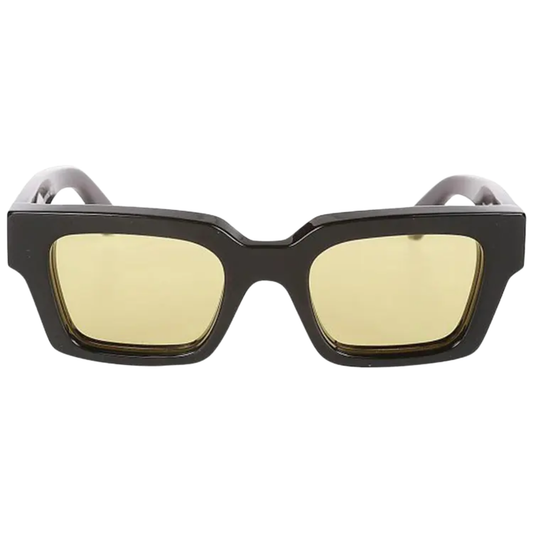 OFF-WHITE Virgil Square Sunglasses Black/Yellow