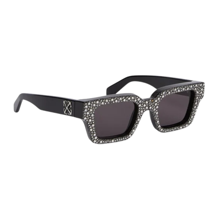 Off-White Sunglasses Virgil Black Silver