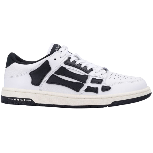 AMIRI Skel Top Low White Black