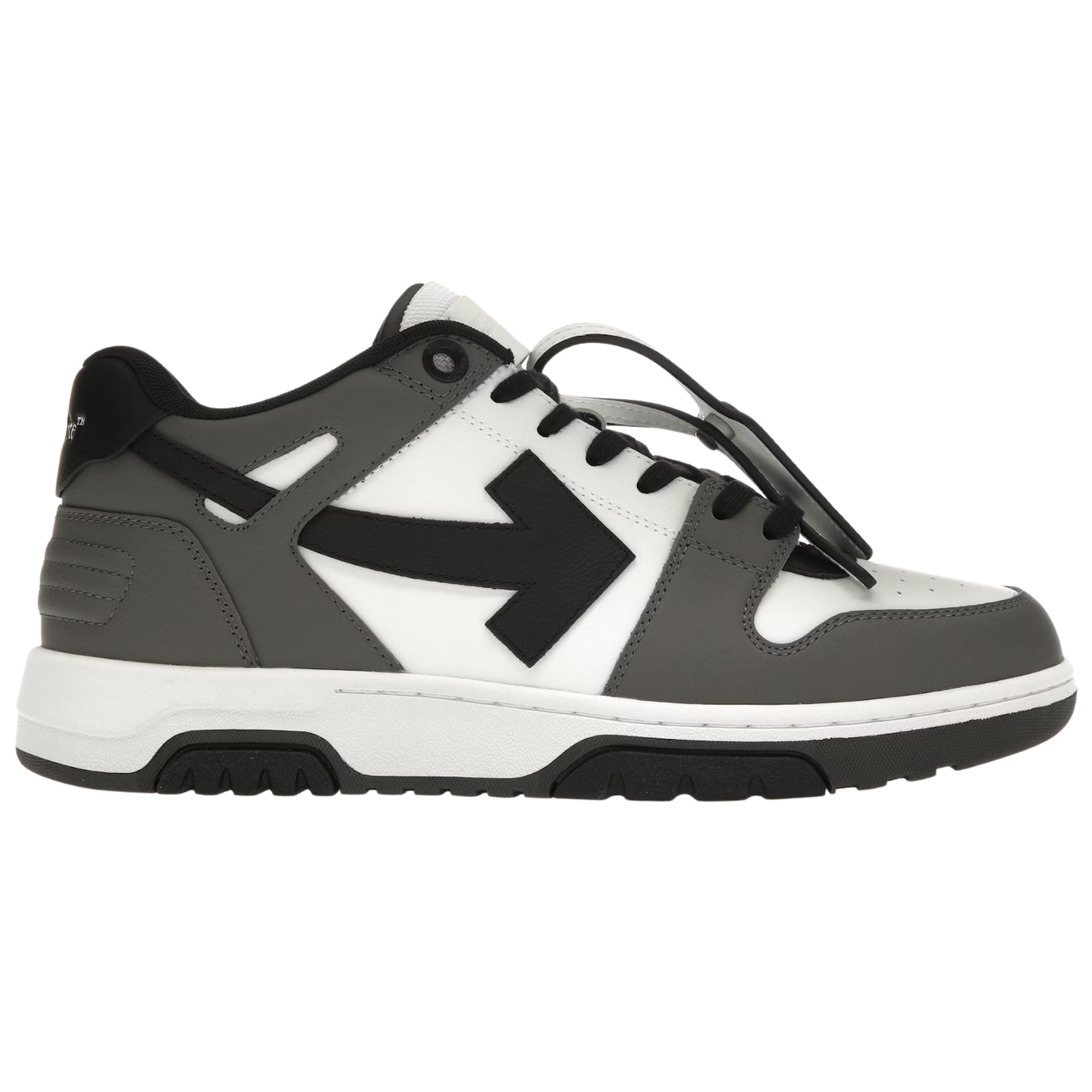 Off-White Out of Office Low Dark Gray Black
