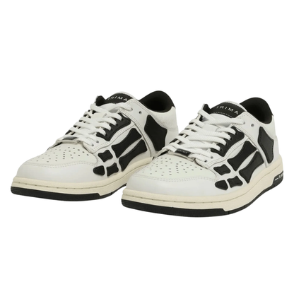 AMIRI Skel Top Low White Black