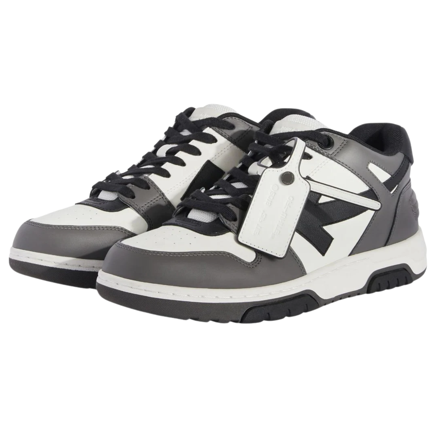 Off-White Out of Office Low Dark Gray Black