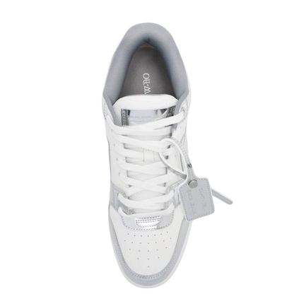 Off-White Out of Office Low Silver White