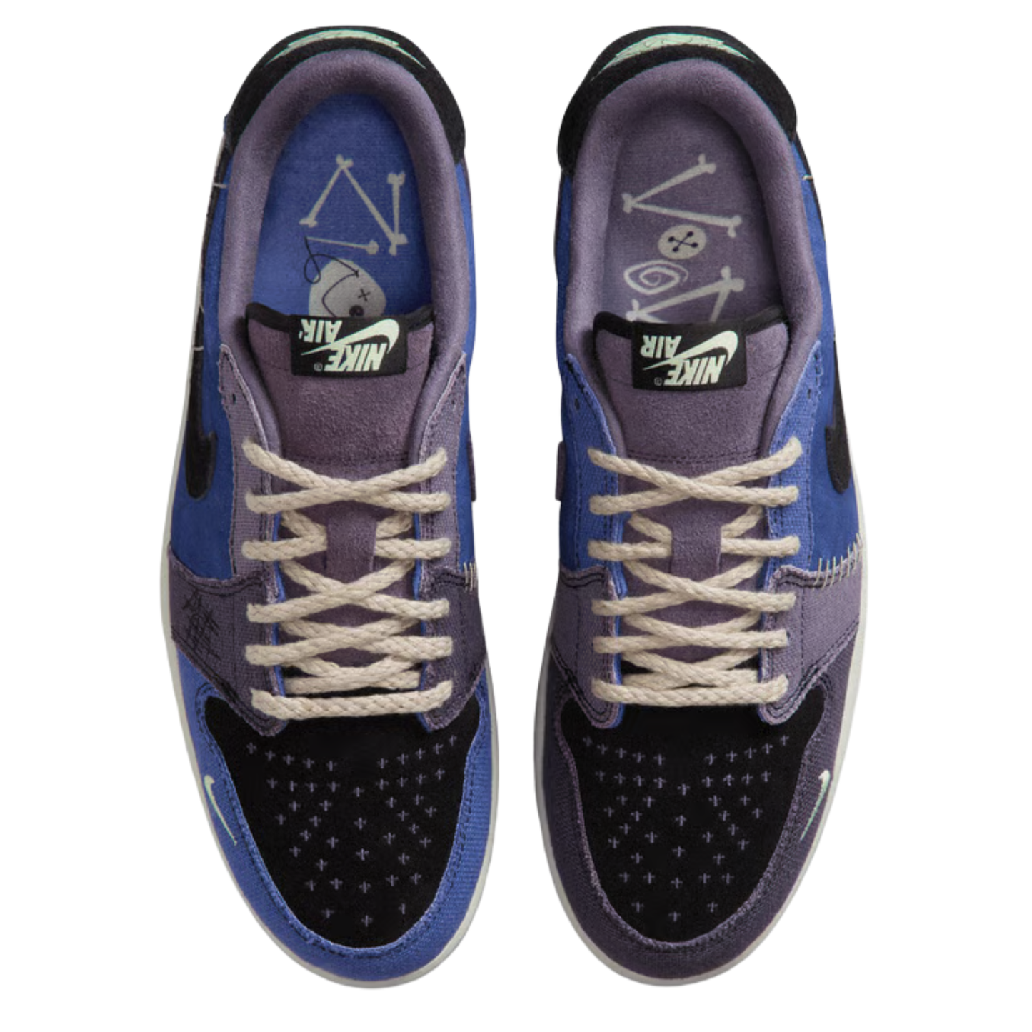 Jordan 1 Retro Low OG Zion Williamson Voodoo Alternate