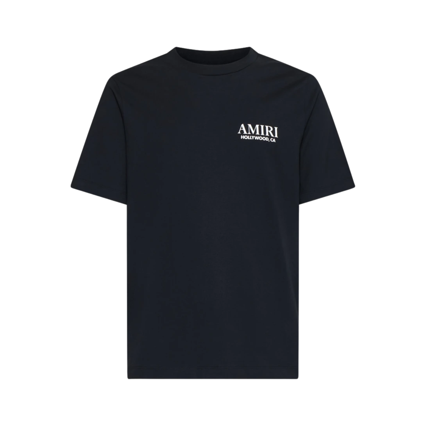 AMIRI Logo Printed Crewneck T-shirt Black