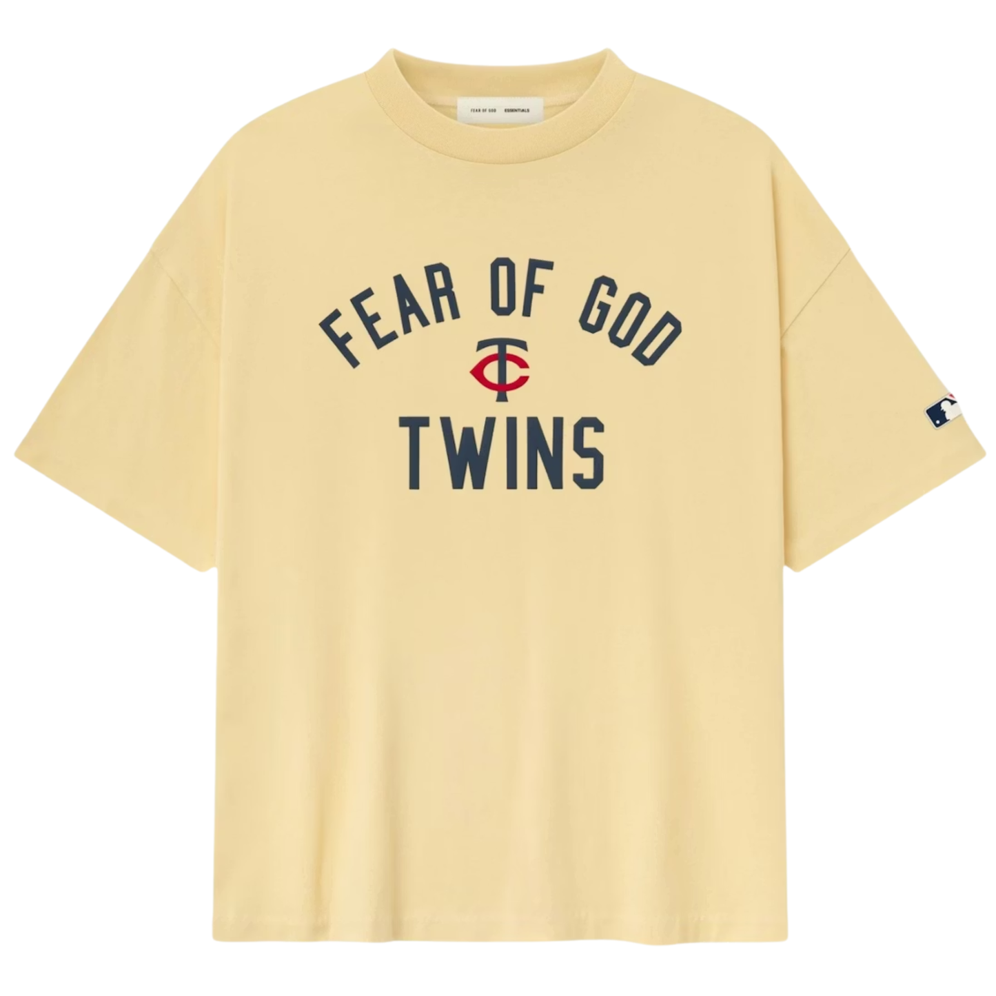 Fear of God Essentials Twins 90's Tee Italian Straw