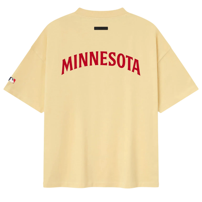 Fear of God Essentials Twins 90's Tee Italian Straw