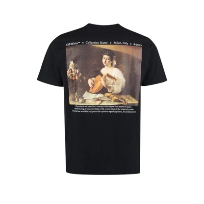 Off-White Caravaggio Lute Slim S/S T-Shirt Black