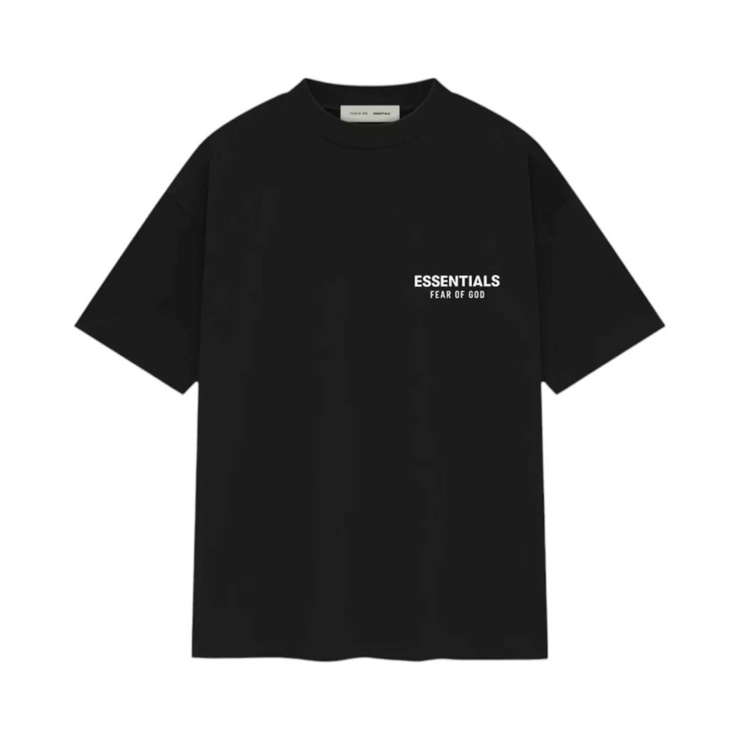 Fear of God Essentials Classic Short Sleeve Tee Jet Black (2025)