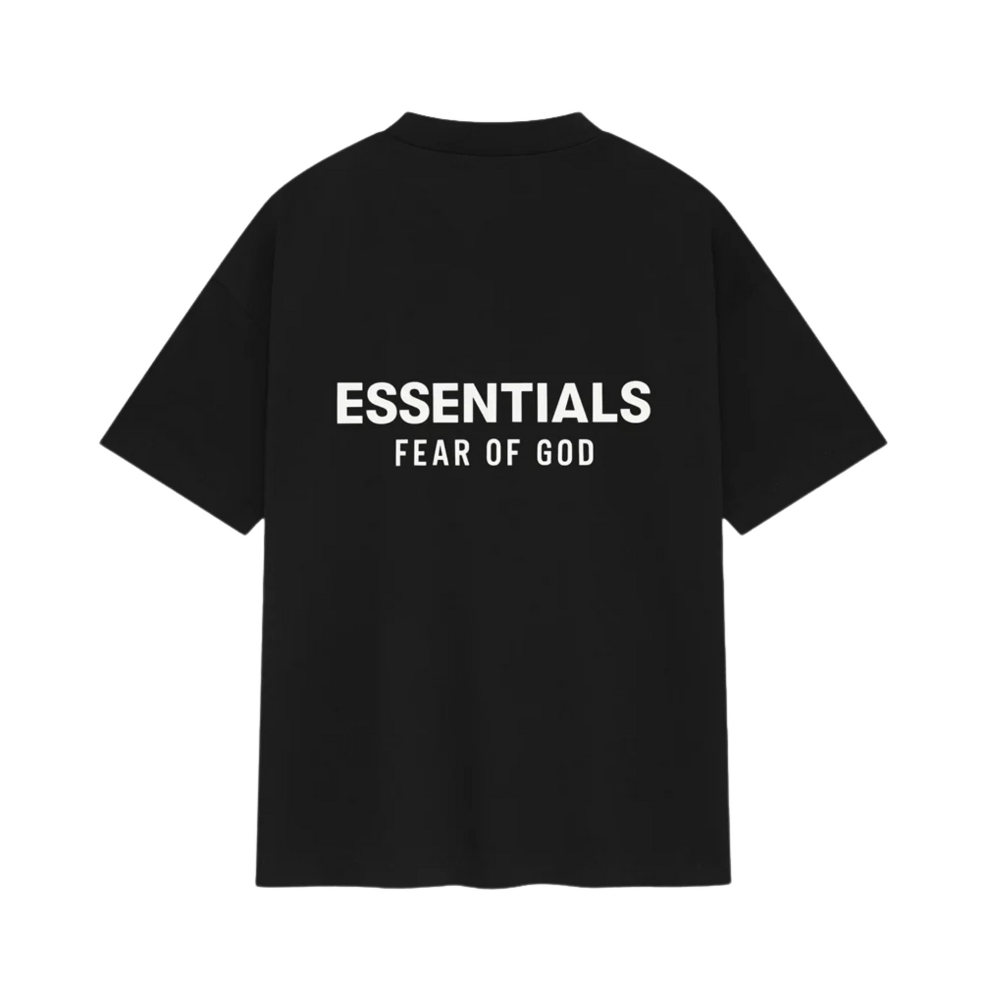 Fear of God Essentials Classic Short Sleeve Tee Jet Black (2025)