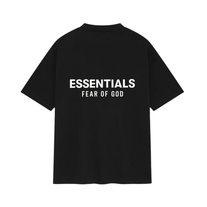 Fear of God Essentials Classic Short Sleeve Tee Jet Black (2025)