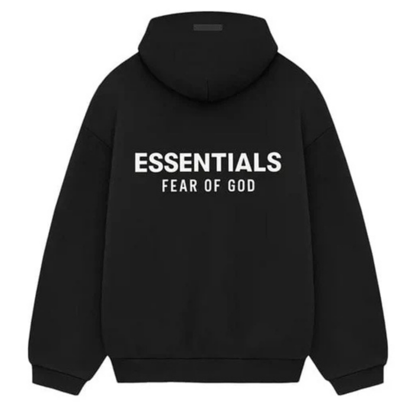 Fear of God Essentials Fleece Hoodie (FW24) Black