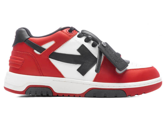 Off-White Out of Office Low Black White Red (2022)
