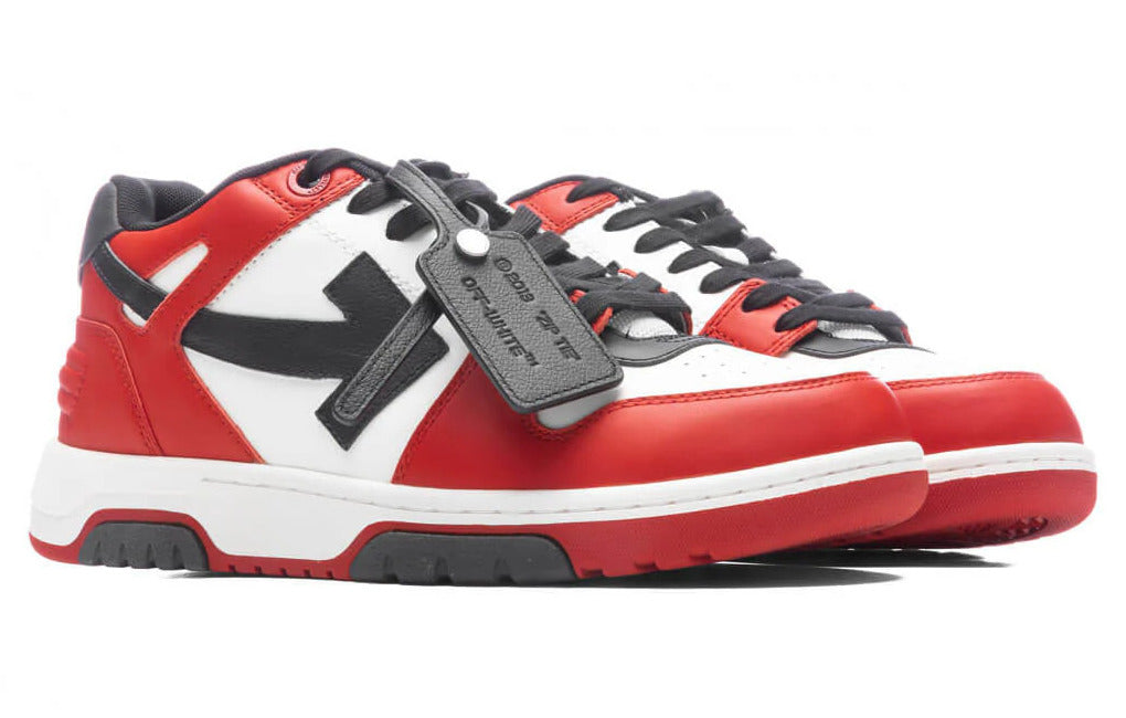 Off-White Out of Office Low Black White Red (2022)