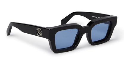 Off-White Sunglasses Virgil Black Light Blue