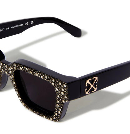 Off-White Sunglasses Virgil Black Gold