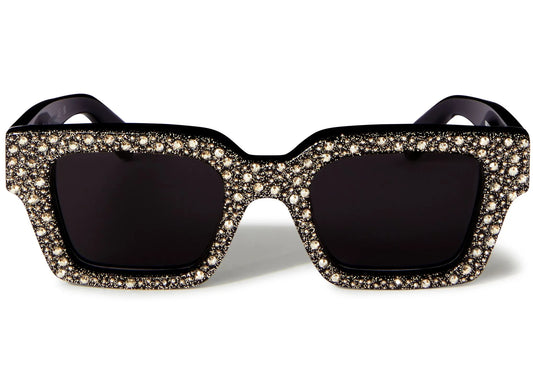 Off-White Sunglasses Virgil Black Gold